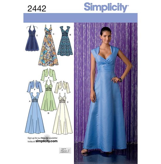 Simplicity 2442H5 snitmønster