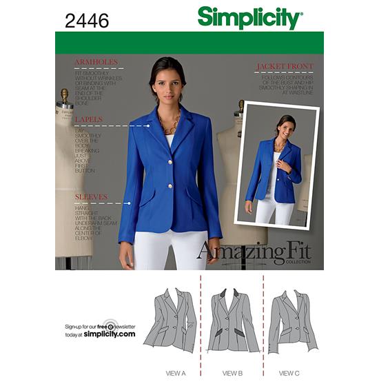 Simplicity 2446H5 snitmønster