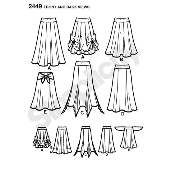 Simplicity 2449H5 snitmønster