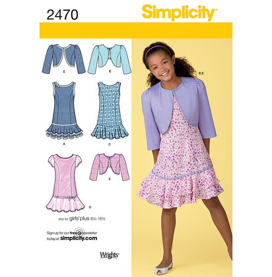 Simplicity 2470BB snitmønster