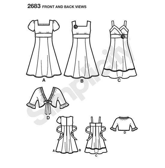 Simplicity 2683K5 snitmønster