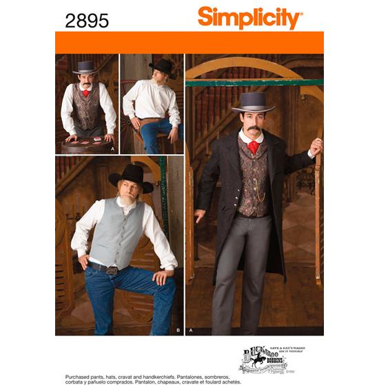 Simplicity 2895AA snitmønster