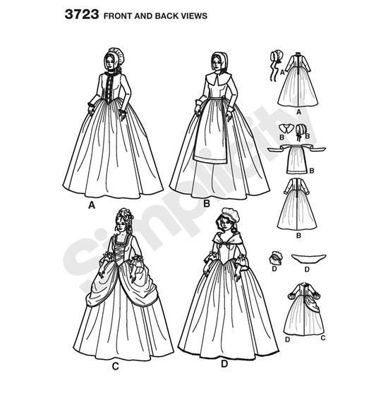 Simplicity 3723HH snitmønster