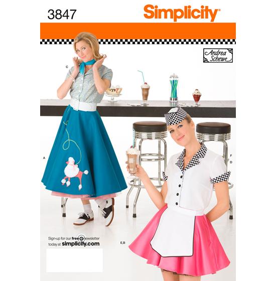 Simplicity 3847HH snitmønster