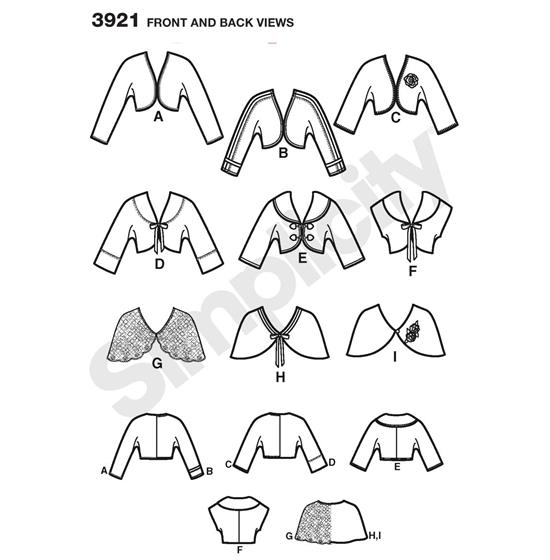 Simplicity 3921K5 snitmønster