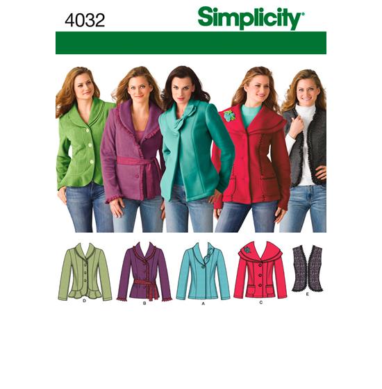 Simplicity 4032U5 snitmønster
