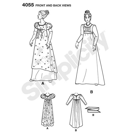 Simplicity 4055HH snitmønster
