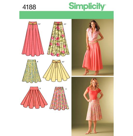 Simplicity 4188K5 snitmønster