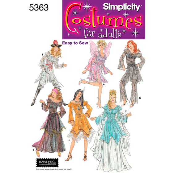 Simplicity 5363HH snitmønster