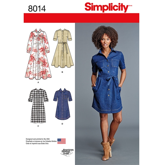 Simplicity 8014U5 snitmønster