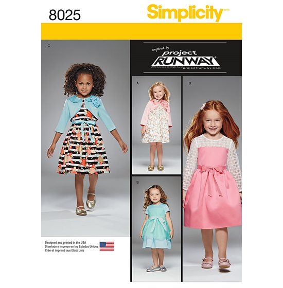 Simplicity 8025BB snitmønster