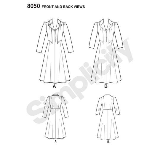 Simplicity 8050R5 snitmønster