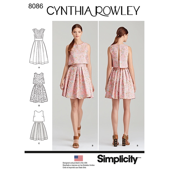 Simplicity 8086P5 snitmønster