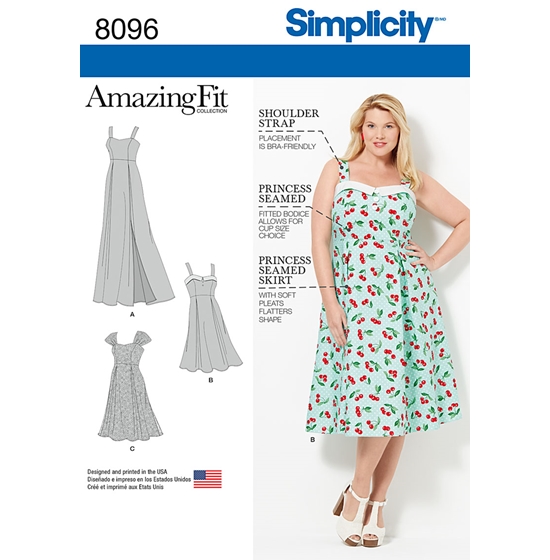 Simplicity 8096GG snitmønster