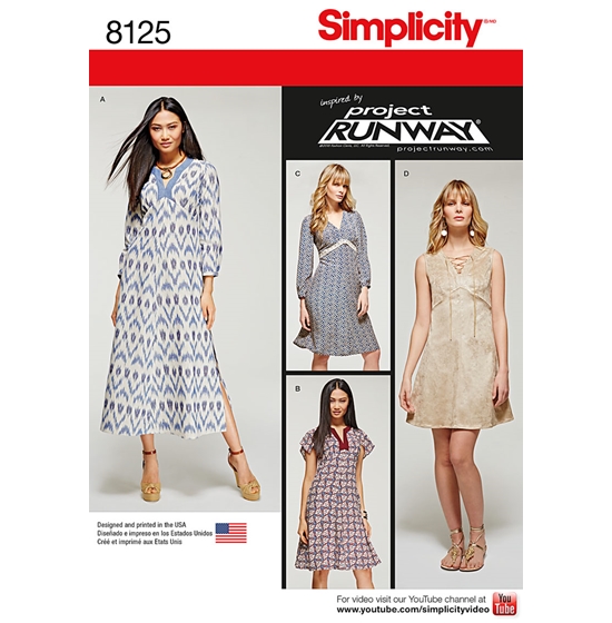 Simplicity 8125R5 snitmønster