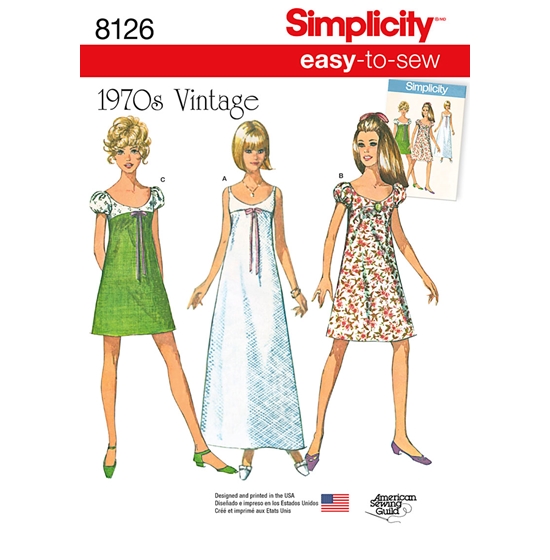 Simplicity 8126R5 snitmønster