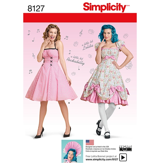 Simplicity 8127U5 snitmønster