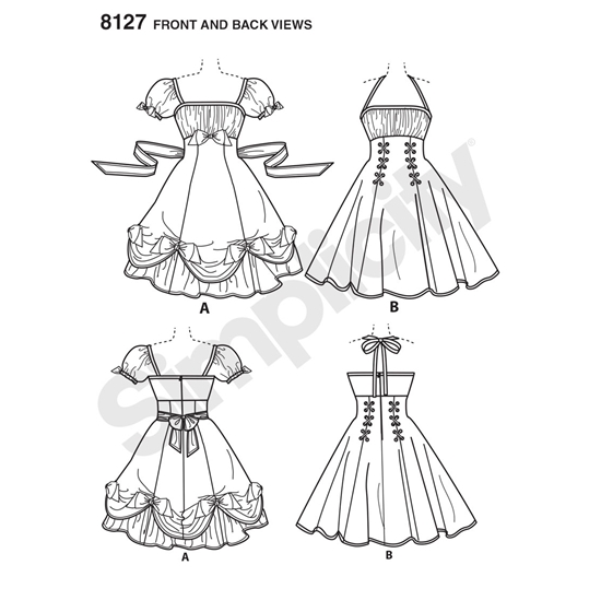Simplicity 8127U5 snitmønster
