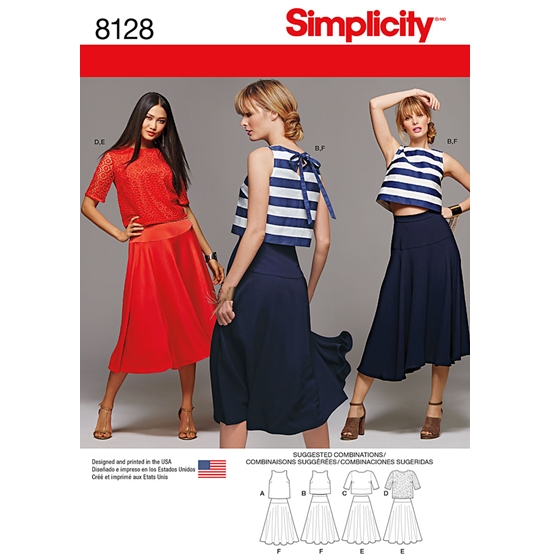 Simplicity 8128R5 snitmønster