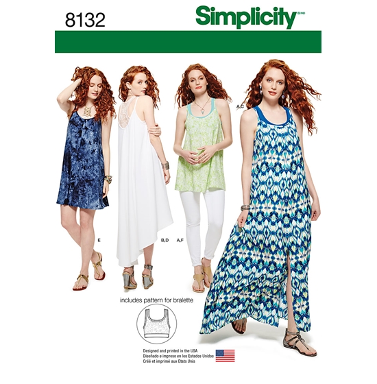 Simplicity 8132P5 snitmønster