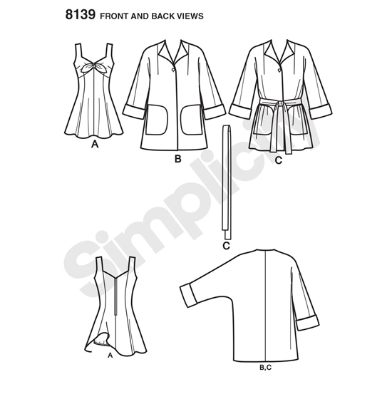 Simplicity 8139R5 snitmønster