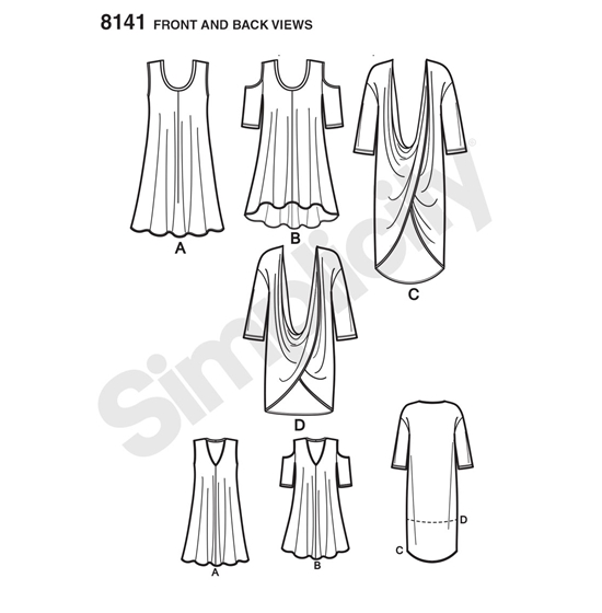 Simplicity 8141FF snitmønster