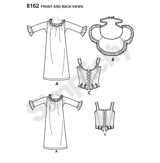 Simplicity 8162R5 snitmønster
