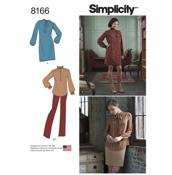 Simplicity 8166R5 snitmønster