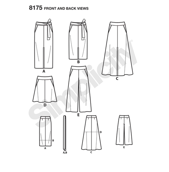 Simplicity 8175R5 snitmønster