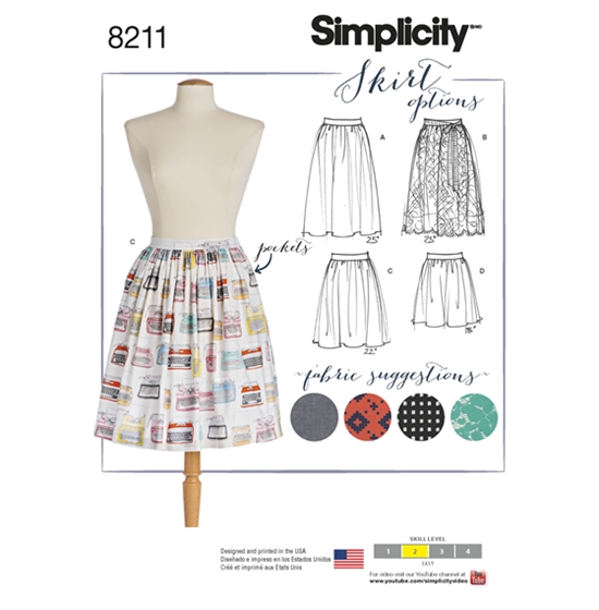 Simplicity 8211D5 snitmønster