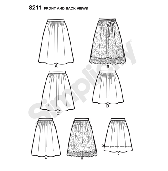 Simplicity 8211D5 snitmønster