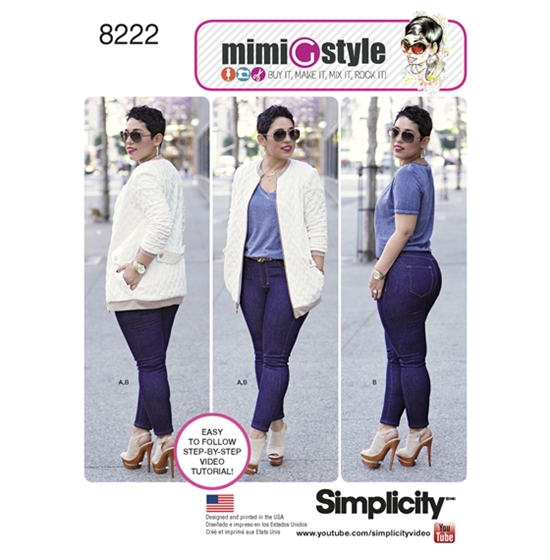 Simplicity 8222H5 snitmønster