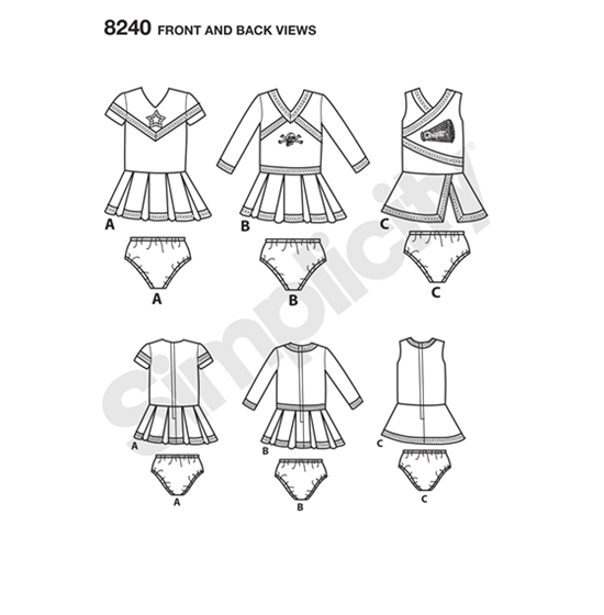 Simplicity 8240HH snitmønster