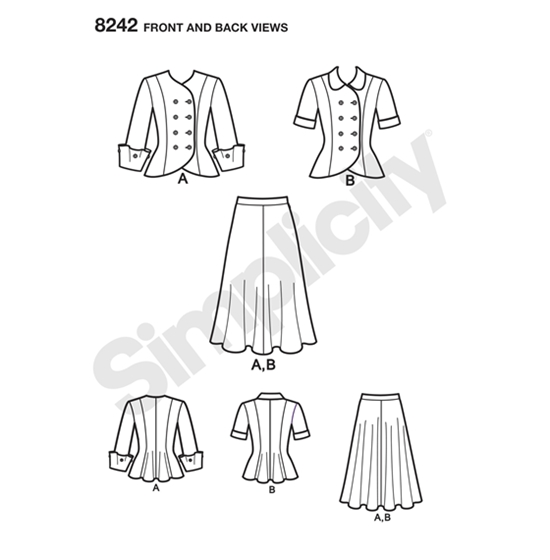 Simplicity 8242BB snitmønster