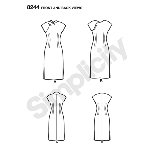 Simplicity 8244H5 snitmønster