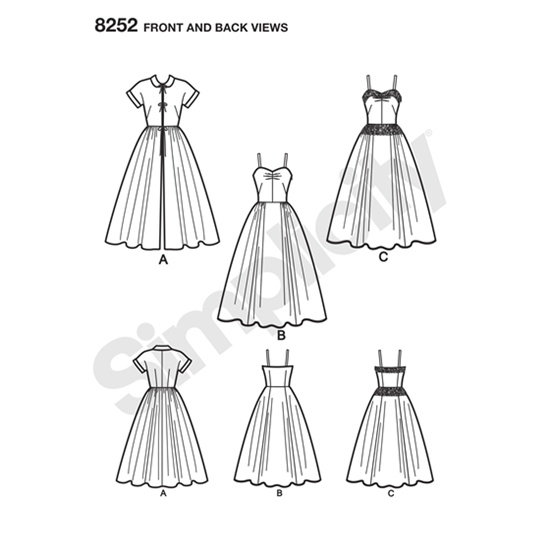 Simplicity 8252P5 snitmønster