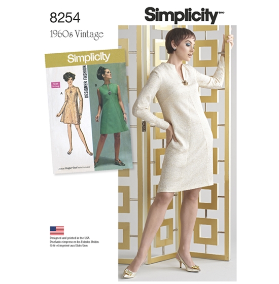 Simplicity 8254AA snitmønster