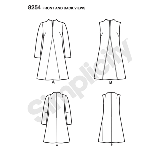 Simplicity 8254AA snitmønster