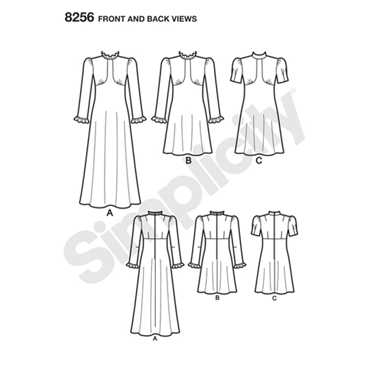 Simplicity 8256H5 snitmønster