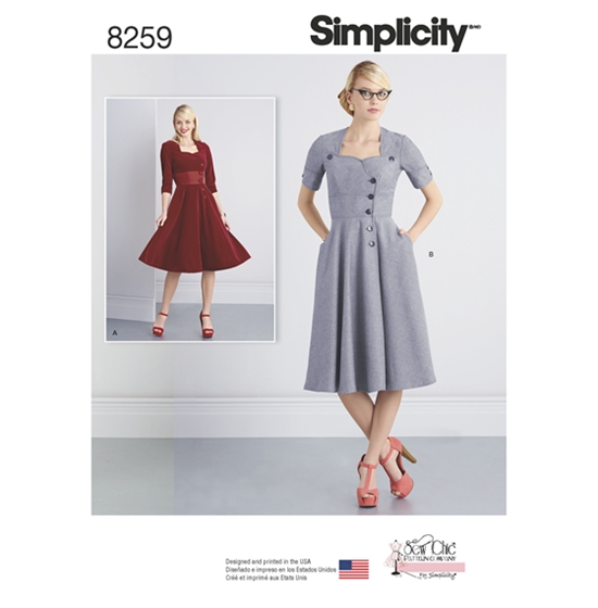 Simplicity 8259K5 snitmønster