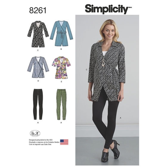 Simplicity 8261R5 snitmønster