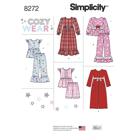 Simplicity 8272K5 snitmønster