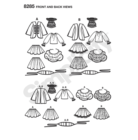Simplicity 8285H5 snitmønster