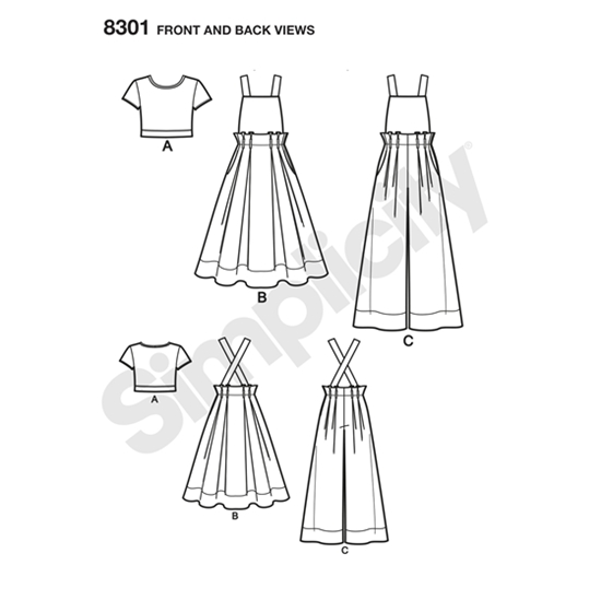 Simplicity 8301H5 snitmønster