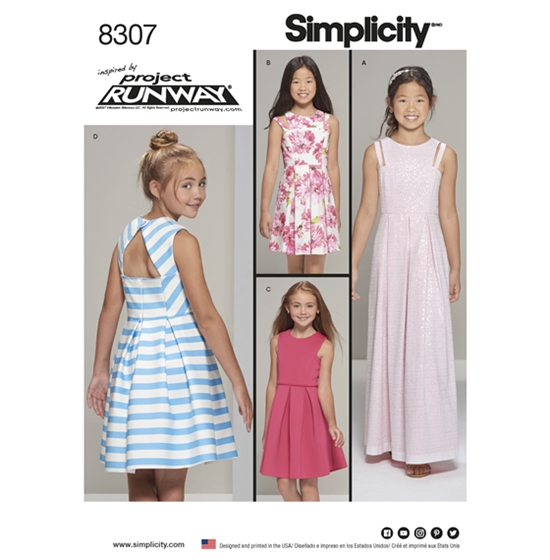 Simplicity 8307AA snitmønster