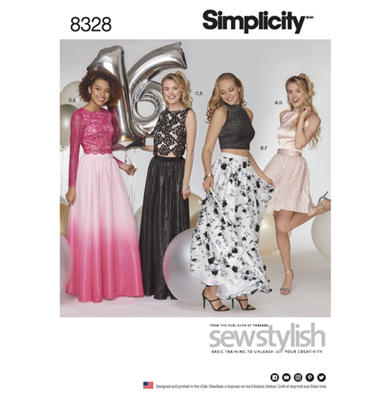 Simplicity 8328P5 snitmønster