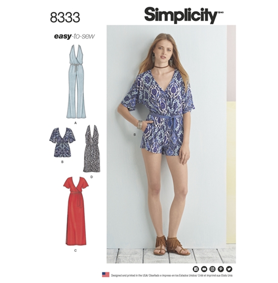 Simplicity 8333P5 snitmønster