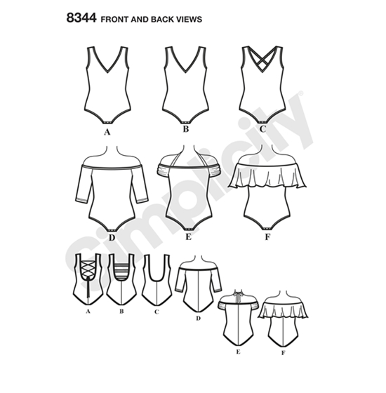 Simplicity 8344G5 snitmønster