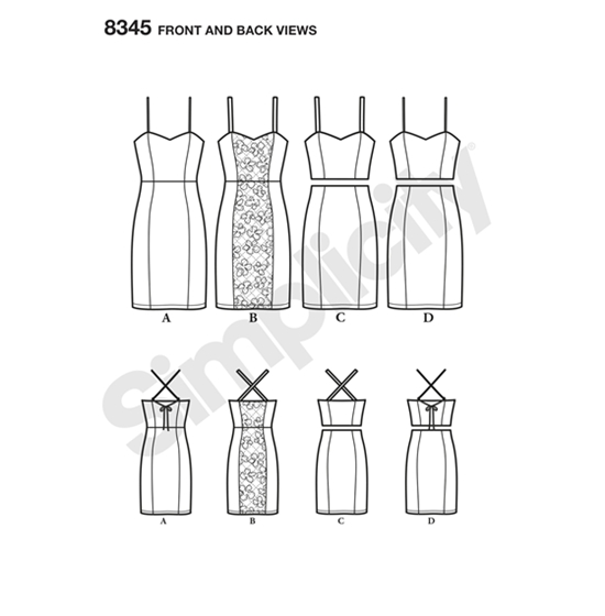 Simplicity 8345G5 snitmønster