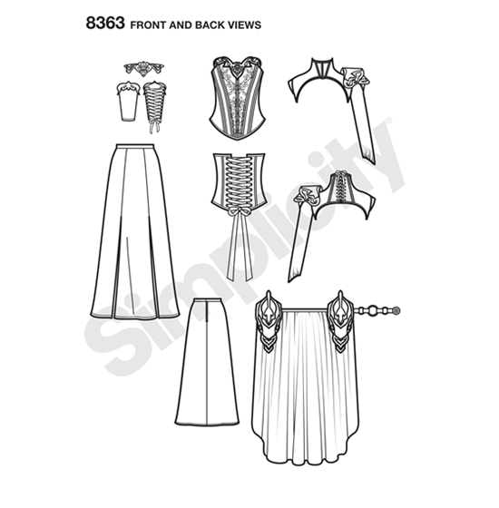 Simplicity 8363R5 snitmønster